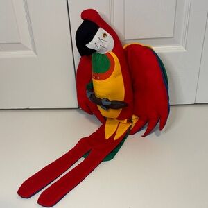 Vibrant Parrot Stuffed Animal